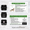 editable custom printable ADA law cards